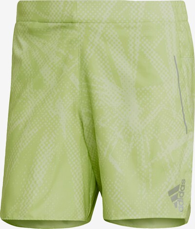 ADIDAS PERFORMANCE Workout Pants in Apple / Pastel green / Silver, Item view