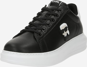 Karl Lagerfeld Sneakers laag in Zwart: voorkant