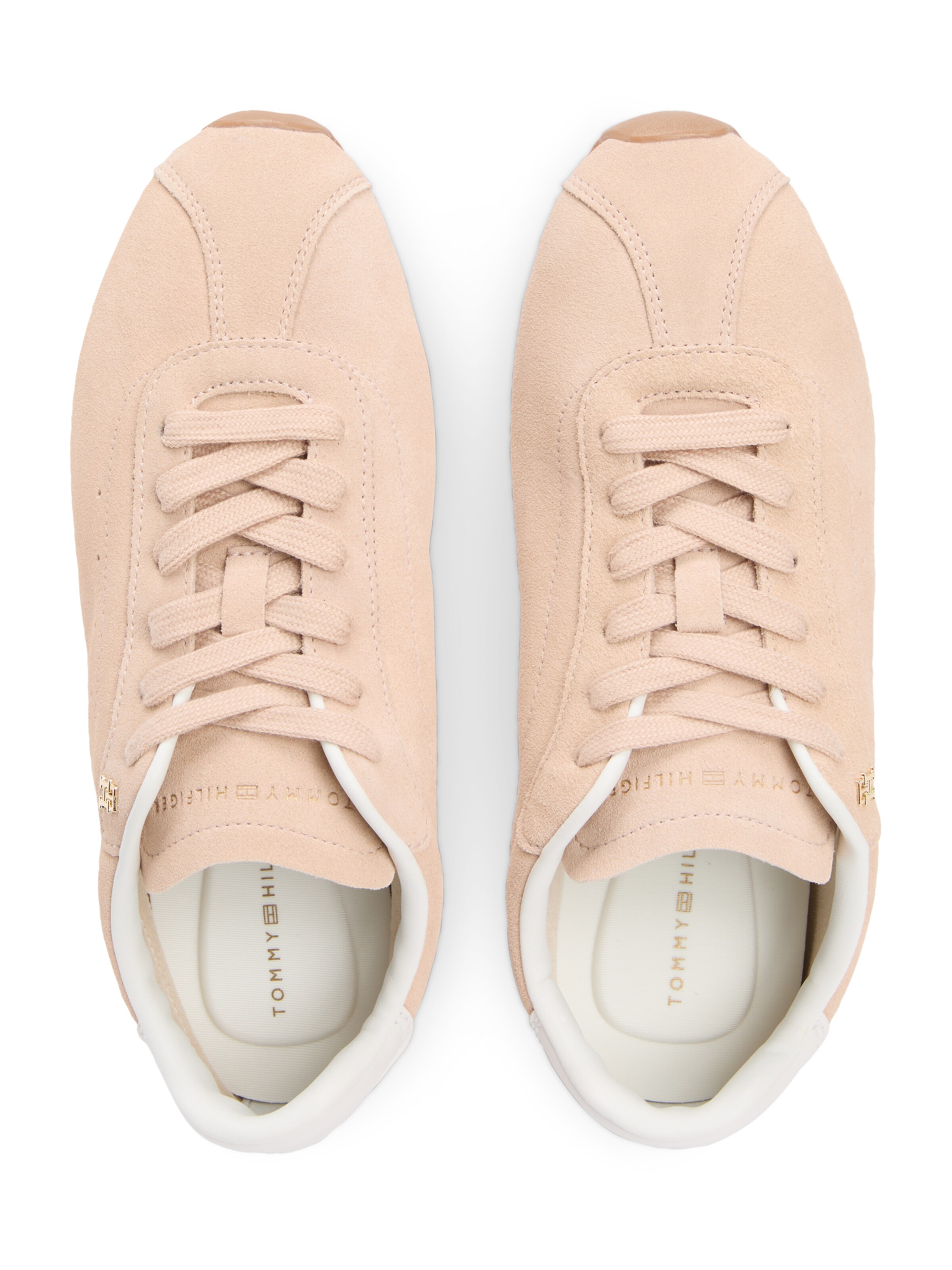 Baskets basses 'BELLA' TOMMY HILFIGER en rose : au dessus