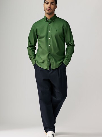 Regular fit Cămașă 'Oxford' de la Next pe verde