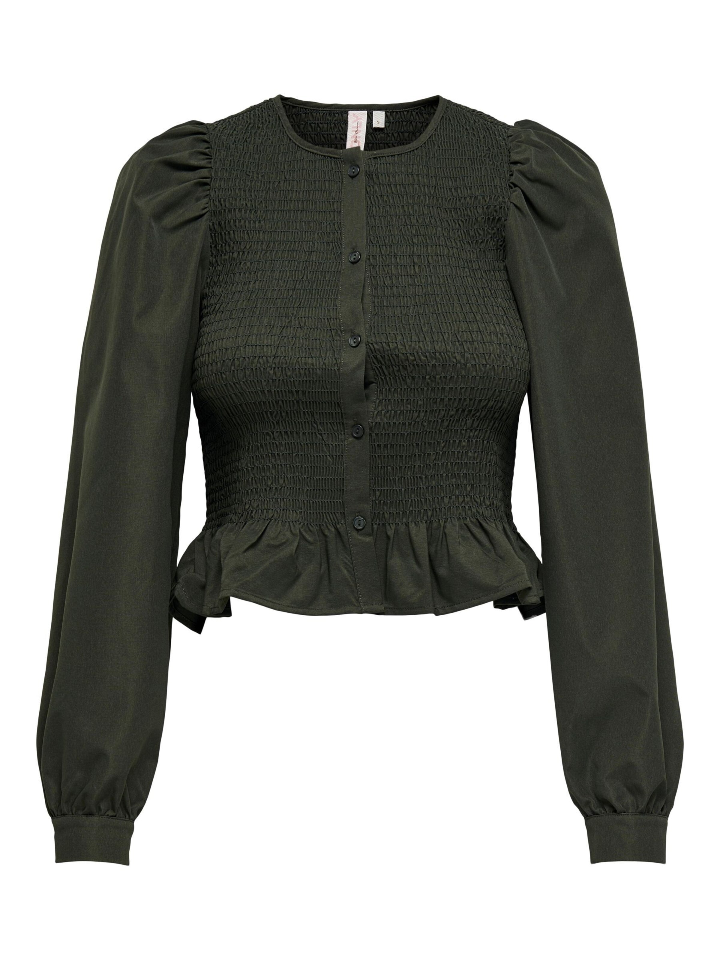 ONLY Blouse in Groen: voorkant
