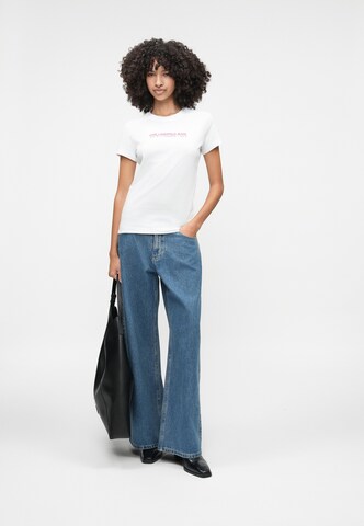 KARL LAGERFELD JEANS Koszulka w kolorze biały