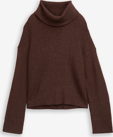 Pull-over TOM TAILOR en marron : devant