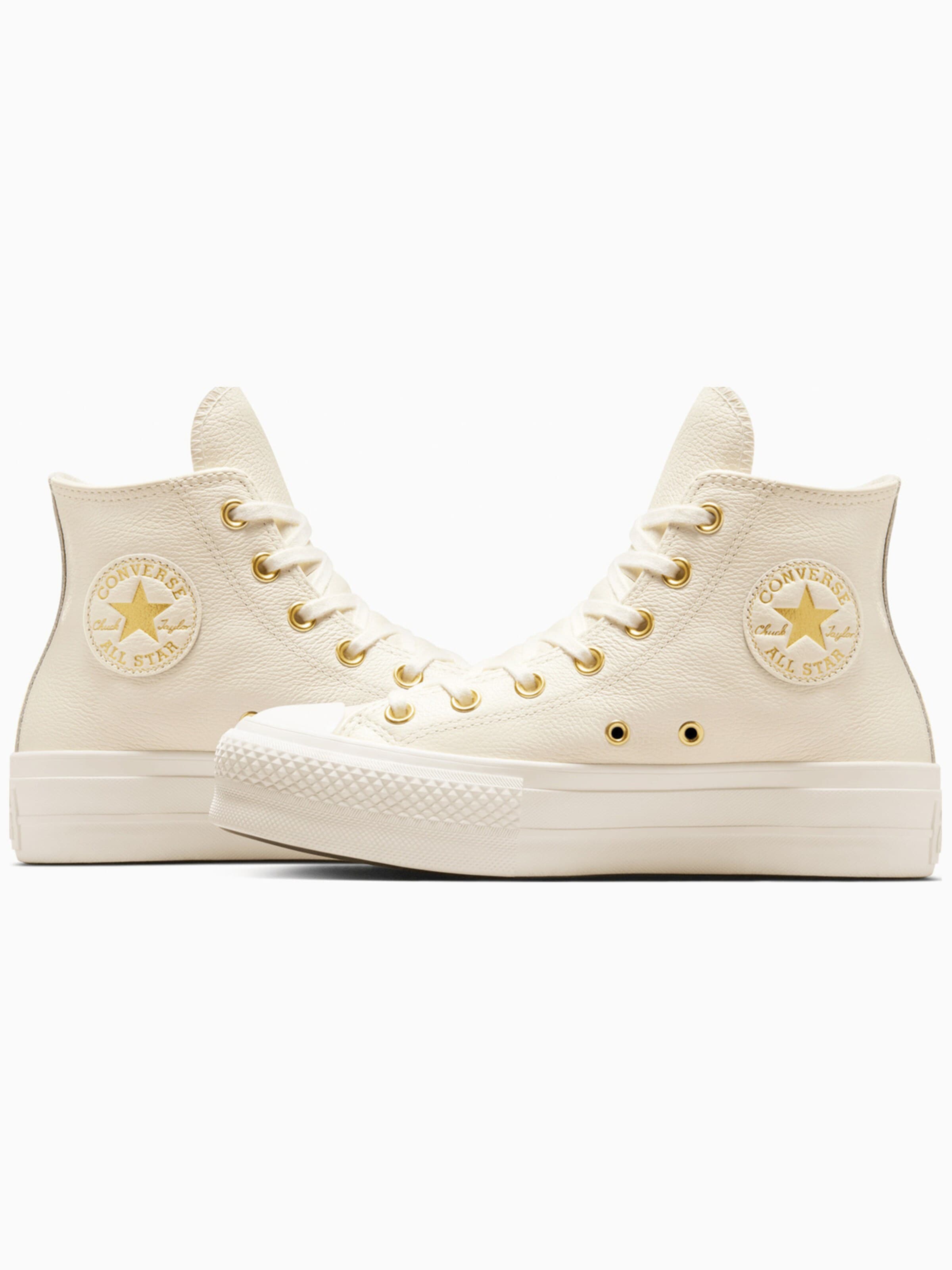 Baskets hautes 'Chuck Taylor As Lift' CONVERSE en beige
