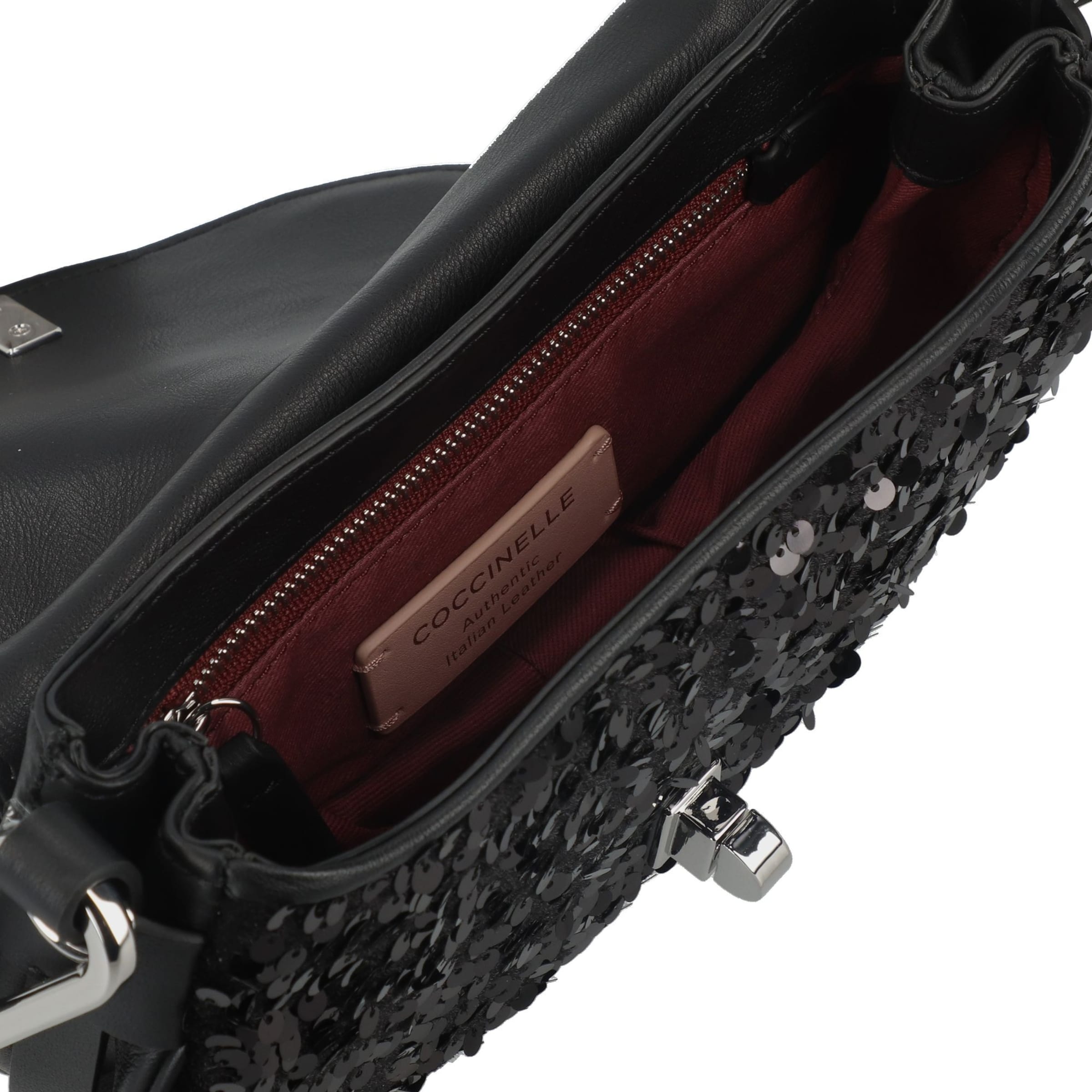 Sac bandoulière 'Magie' Coccinelle en noir