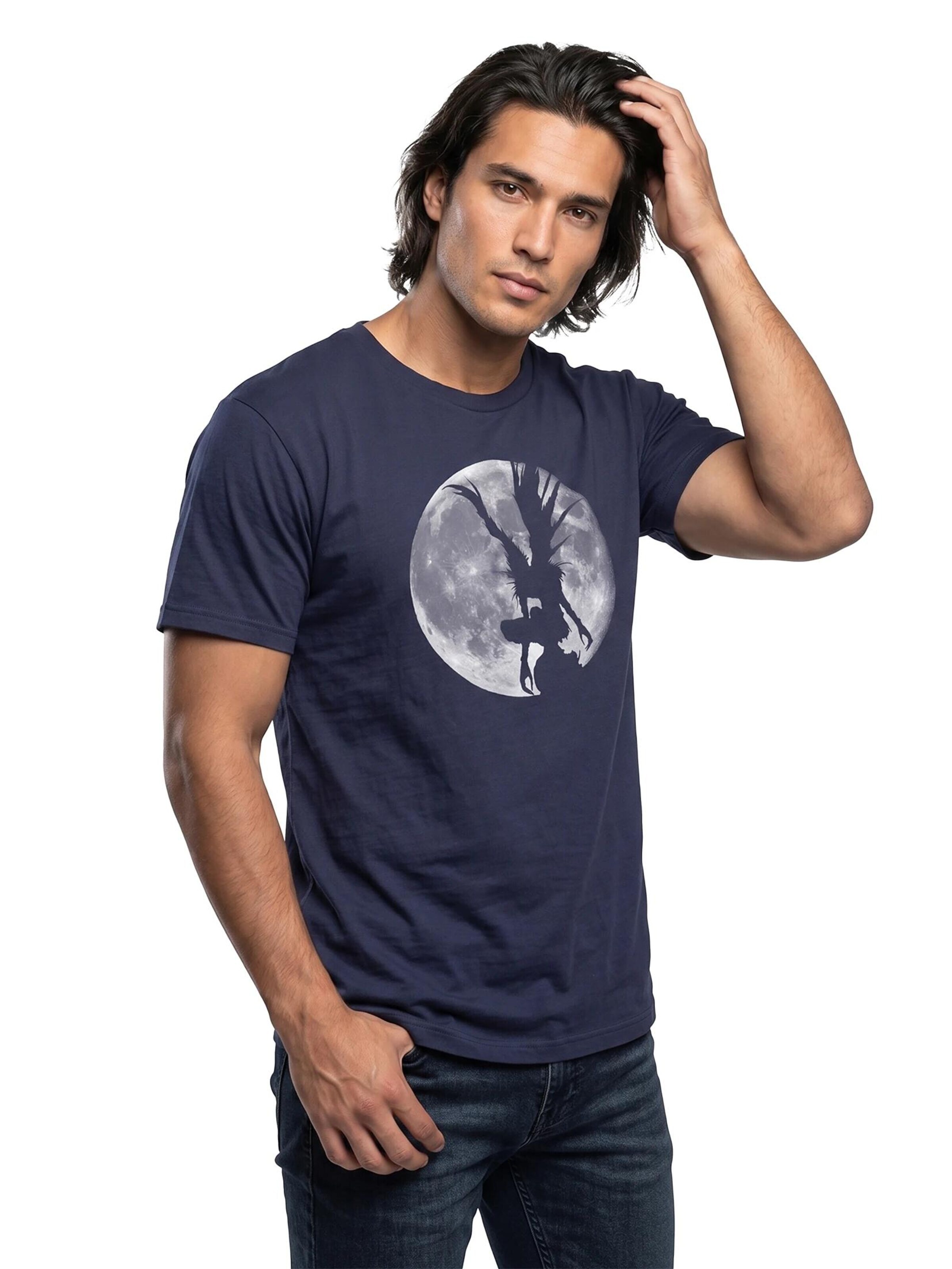MAKAYA Shirt 'L Moon Shadow'‌‌‌‌‌ in Blau