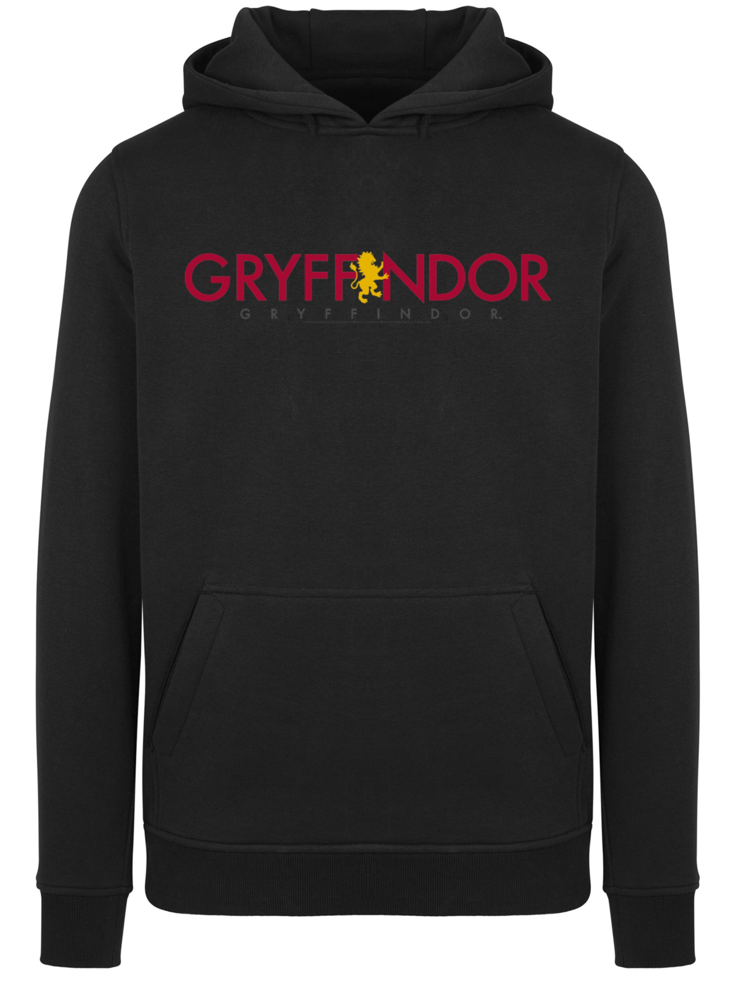 F4NT4STIC Sweatshirt 'Harry Potter Gryffindor' in Zwart: voorkant