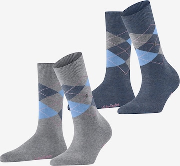 BURLINGTON Socken 'Everyday Argyle' in Grau: Vorderseite