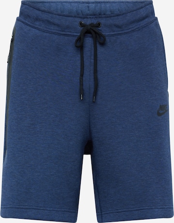 Nike Sportswear Штаны в Синий: спереди