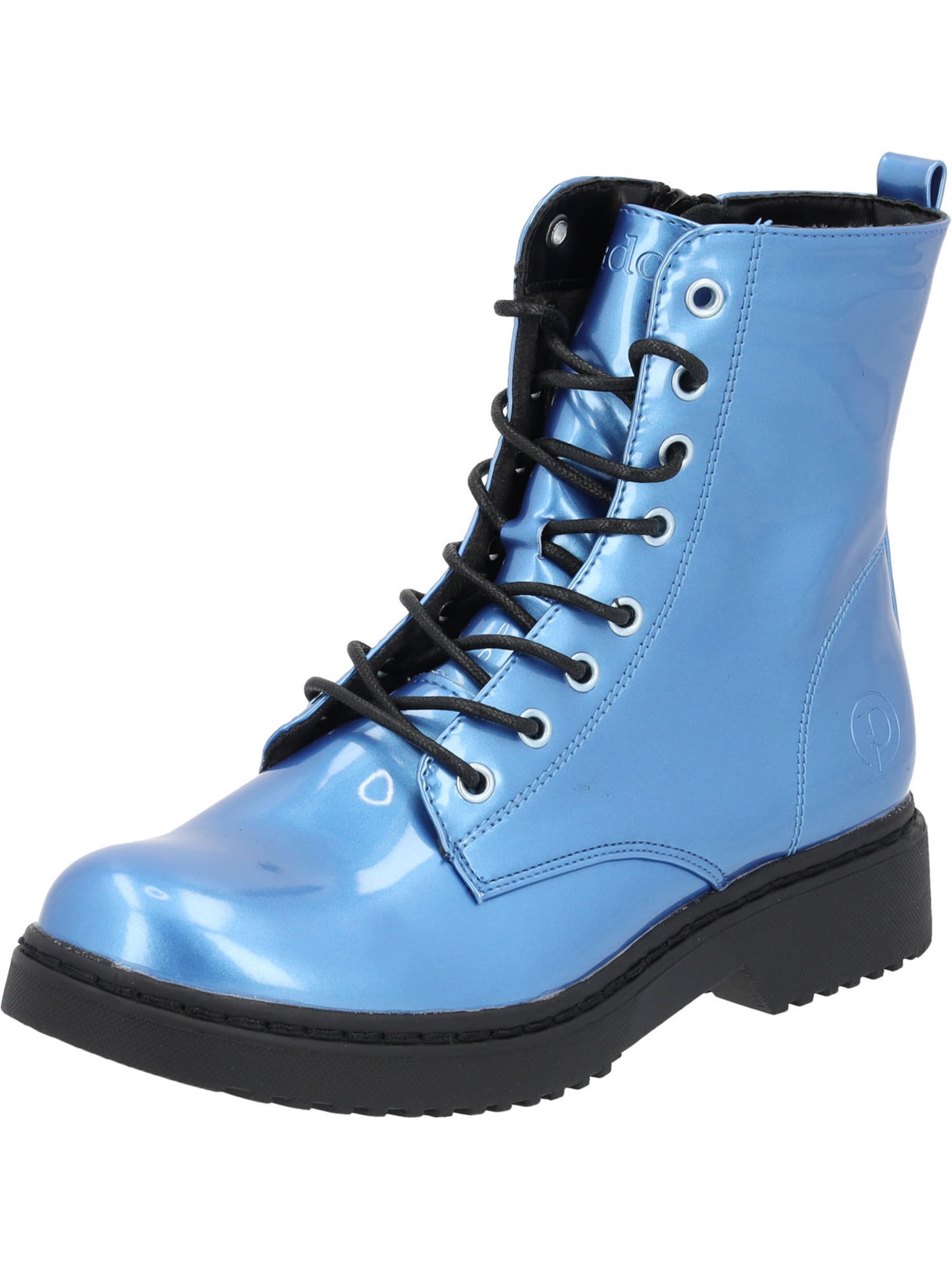 Palado by Sila Sahin Boots 'Palado Djerba Gloss by Sila Sahin' in Blue: front