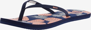 REEF Beach & Pool Shoes in Blue: front
