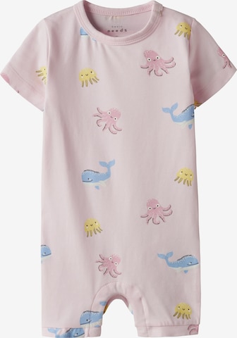 NAME IT - Pijama entero/body 'NBFVANDORA' en rosa: frente