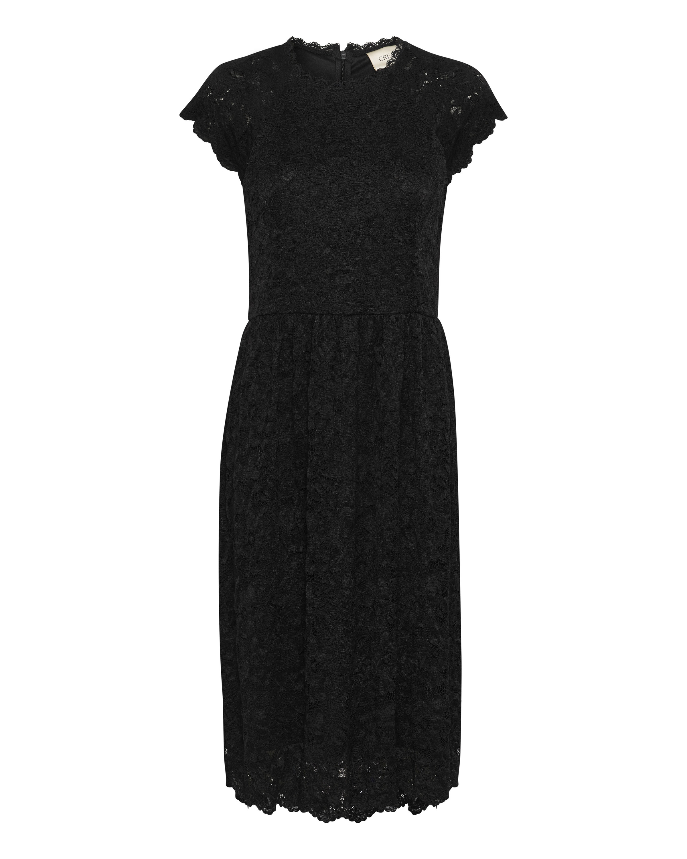 Robe Cream en noir : devant