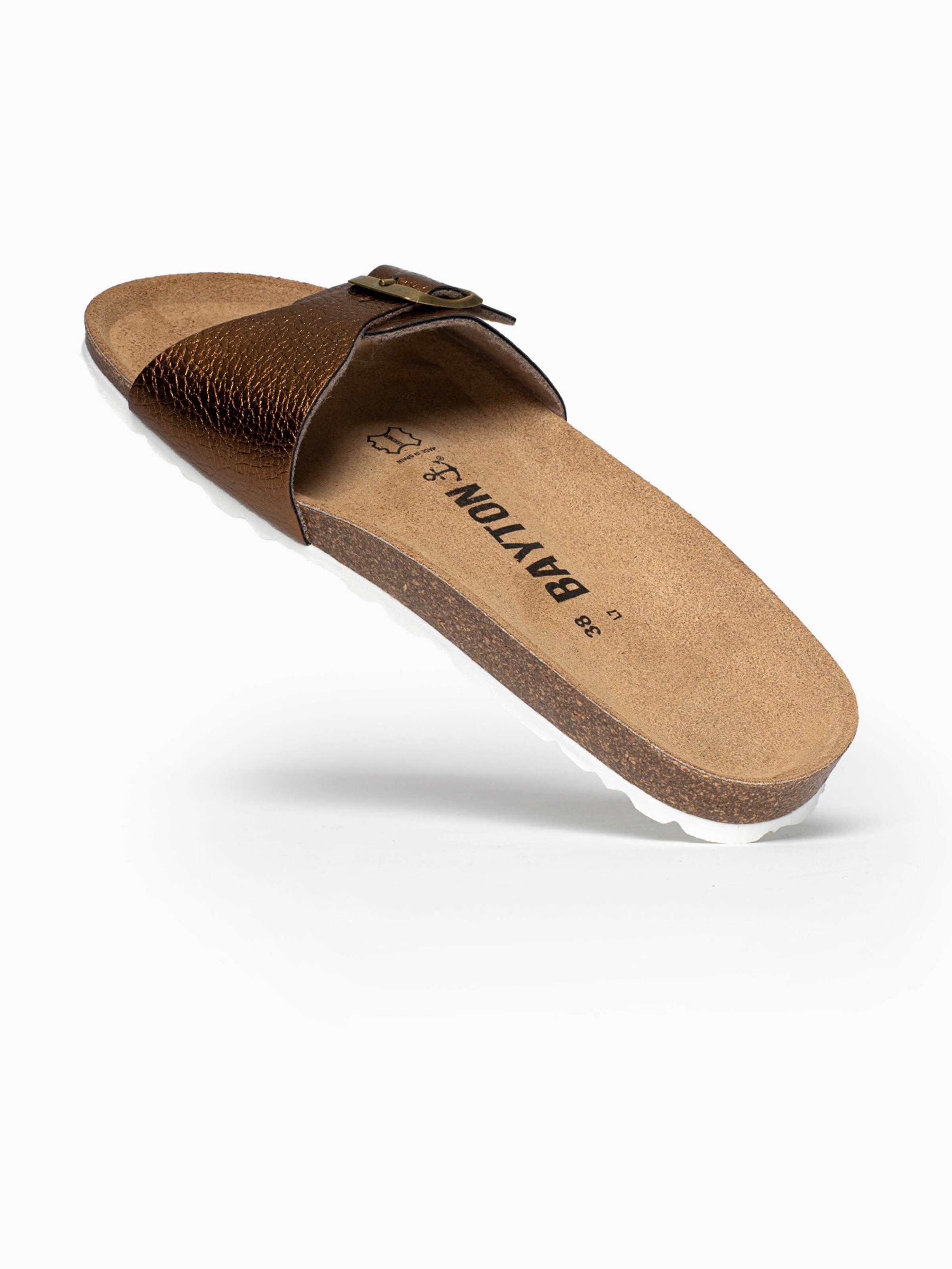 Bayton Pantofle 'Zamora' – hnědá