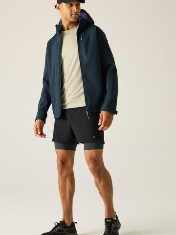 REGATTA Outdoor jacket 'Regatta Softshelljacke Arana' in Blue