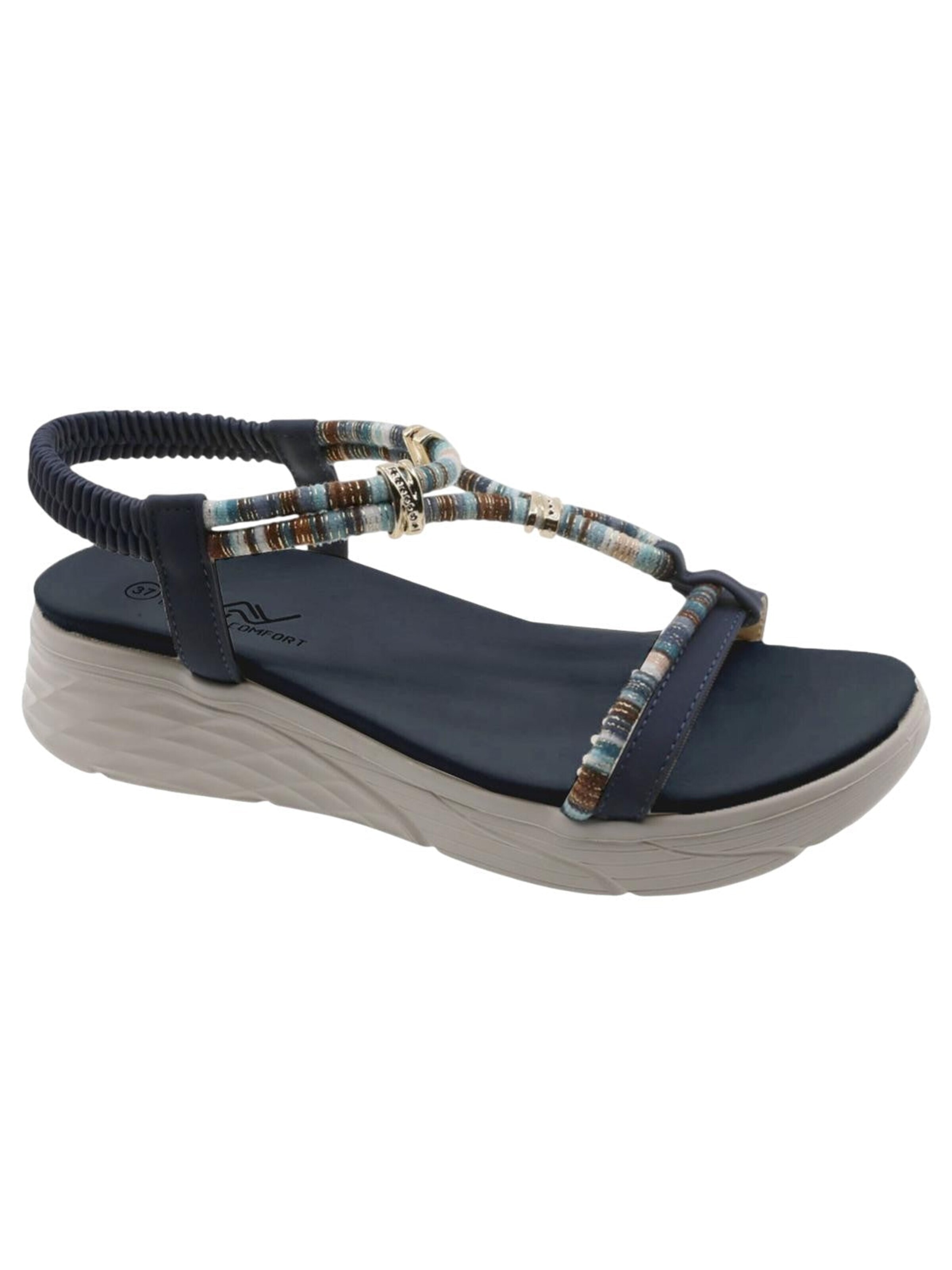 Beppi - Sandalias 'Casual Sandal' en azul: frente