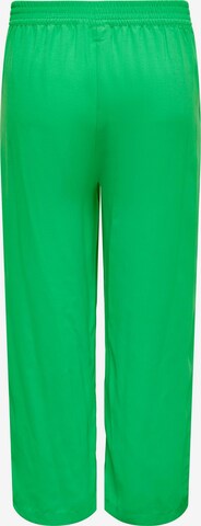 ONLY Carmakoma Wide leg Pleat-Front Pants 'Joleen Jackie' in Green