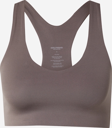 Girlfriend Collective Biustonosz sportowy 'Float Lola' w kolorze brązowy: przód