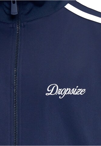 Dropsize Jacke 'Sleek Trackie' in Blau