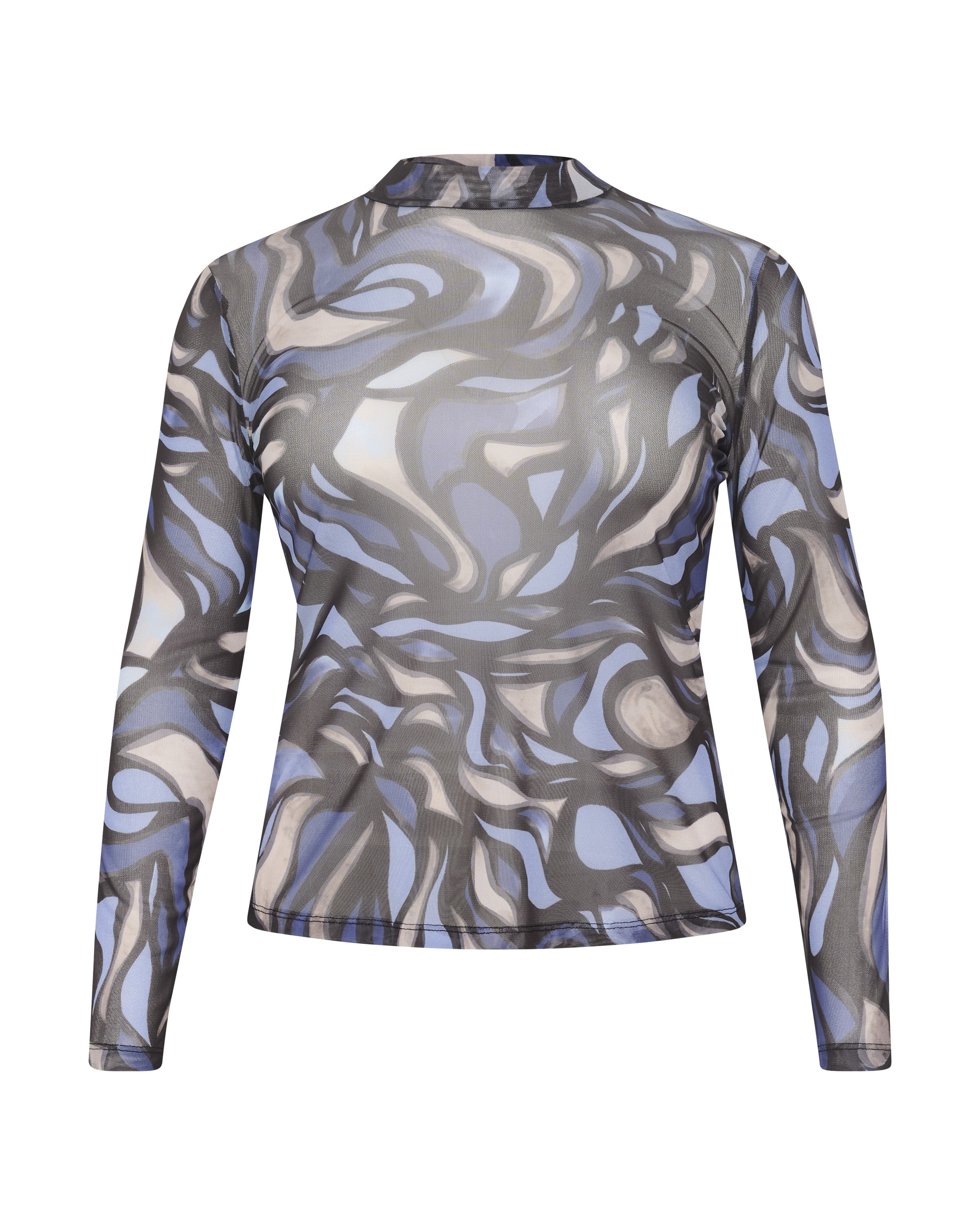 KAFFE CURVEMajica &#x27;johanna&#x27; - plava boja: prednji dio