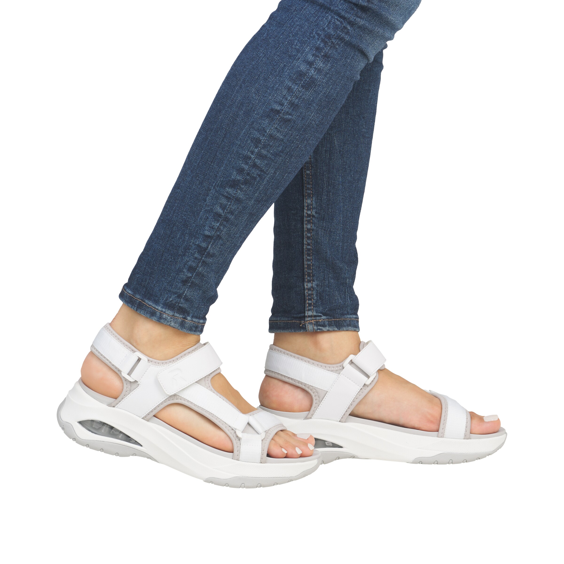 Sandales de randonnée Rieker Sport en blanc