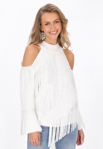IZIA - Jersey en blanco: frente