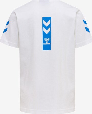 T-Shirt 'FLYING TRES ' Hummel en blanc