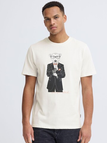 BLEND Rundhalsshirt ' BHKurt ' in Weiß