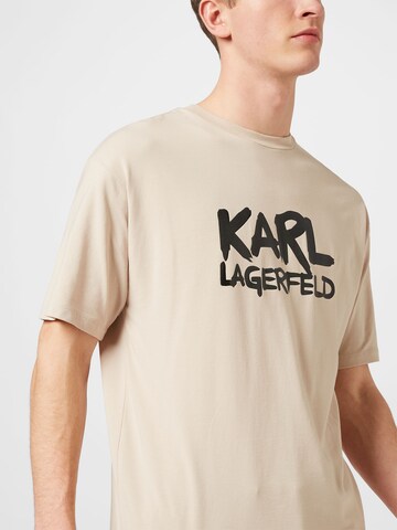 bēšs Karl Lagerfeld T-Krekls