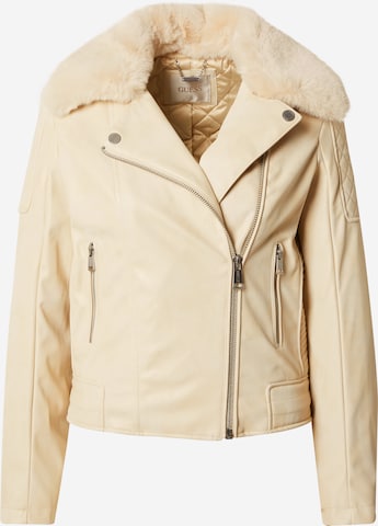 GUESS Between-season jacket 'New Olivia' in Beige: front