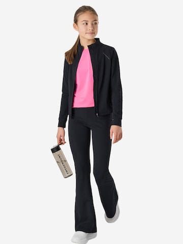 SWEDEMOUNT Bootcut Sportbroek 'Core' in Zwart