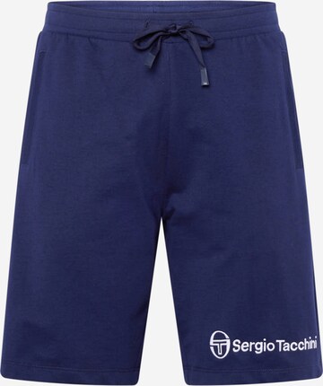 Sergio Tacchini Regular Pants 'ASIS' in Blue: front