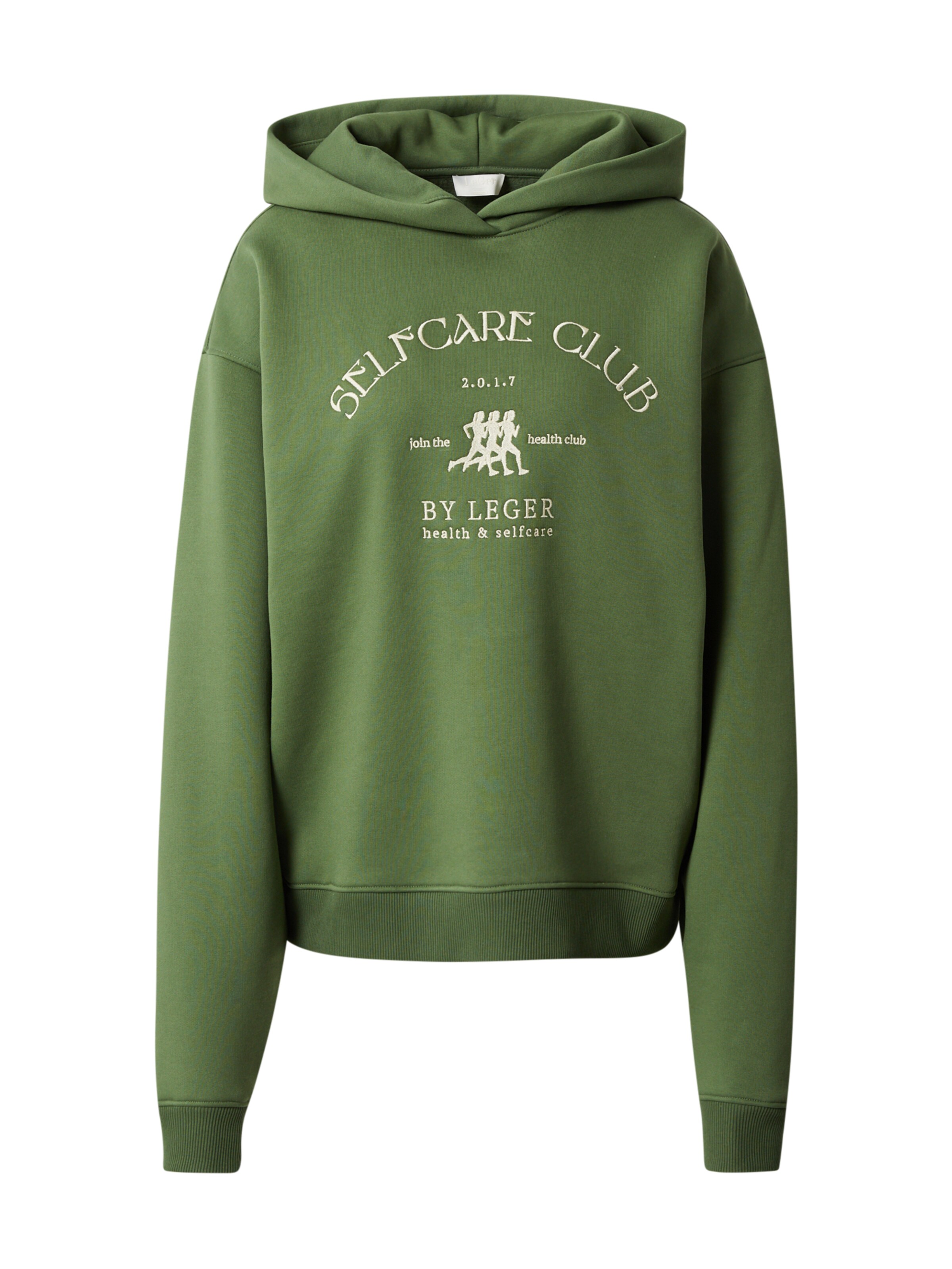 Abbigliamento Felpe LeGer by Lena Gercke Felpa Jamila in Verde Abbigliamento Felpe LeGer by Lena Gercke Felpa Jamila in Verde