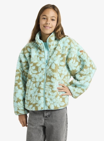 ROXY Fleece Jacket in Green: front