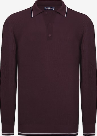 Pull-over Jimmy Sanders en violet : devant