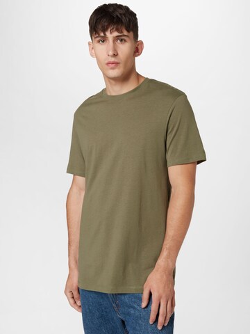 WRANGLER - Camiseta en verde: frente