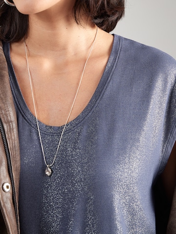 T-shirt 'PCALICE' PIECES Curve en bleu