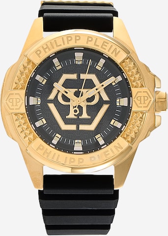 juoda Philipp Plein Analoginis (įprasto dizaino) laikrodis: priekis