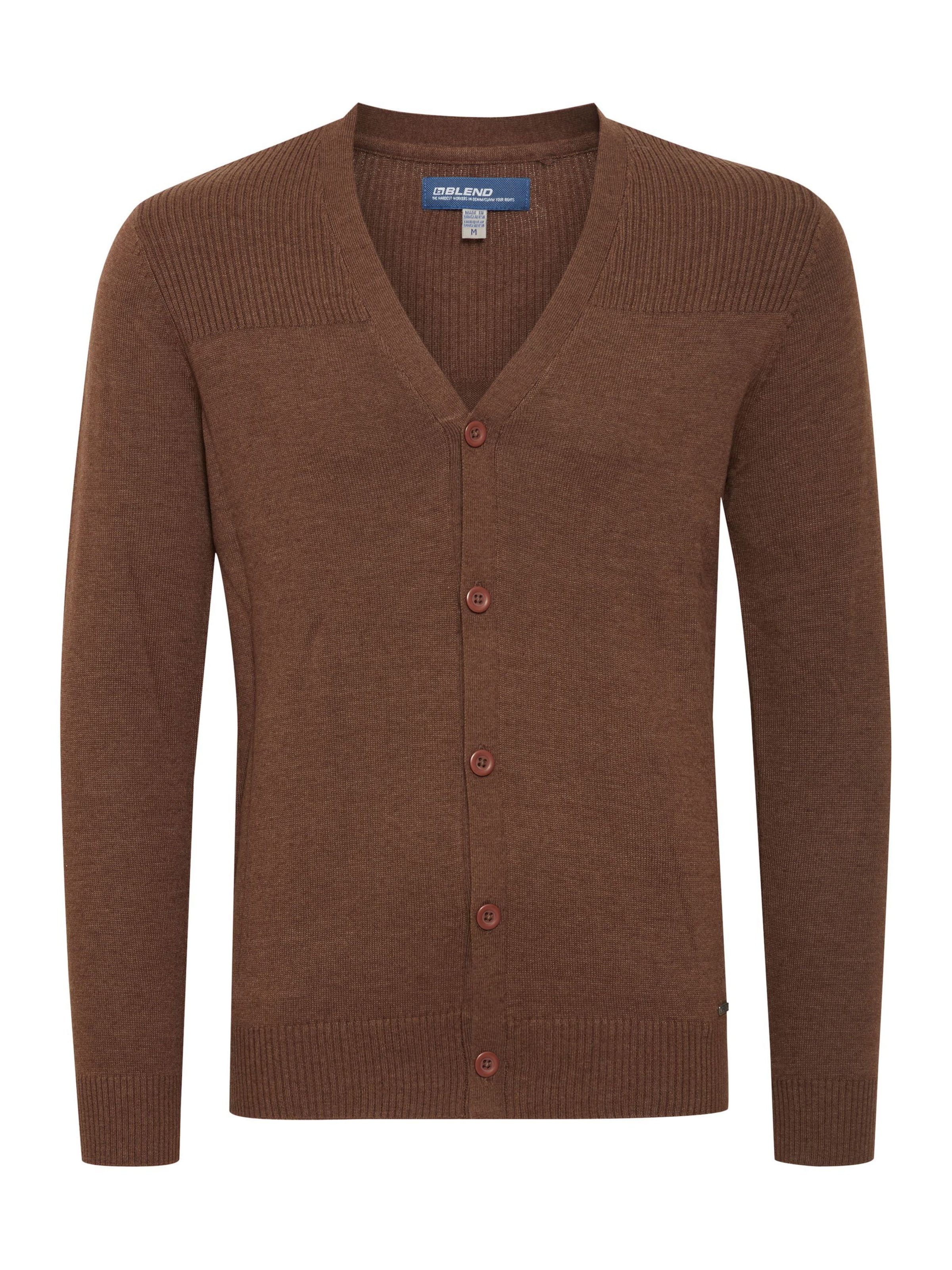 Giacchetta ' CADEN ' di BLEND in marrone: frontale