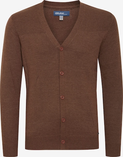 BLEND Knit Cardigan ' CADEN ' in XXXL in Dark brown, Item view