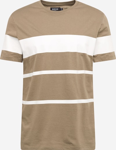 BURTON MENSWEAR LONDON Shirt in beige / weiß, Produktansicht