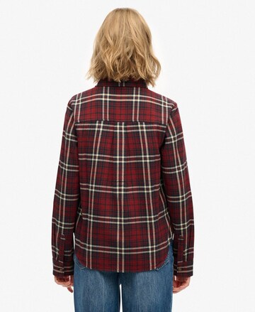Superdry Blouse in Rood