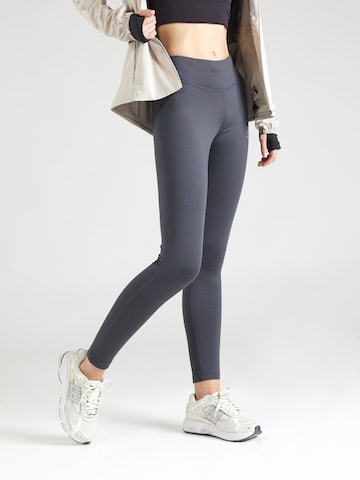 Skinny Pantaloni sportivi 'Essential' di ODLO in grigio: frontale