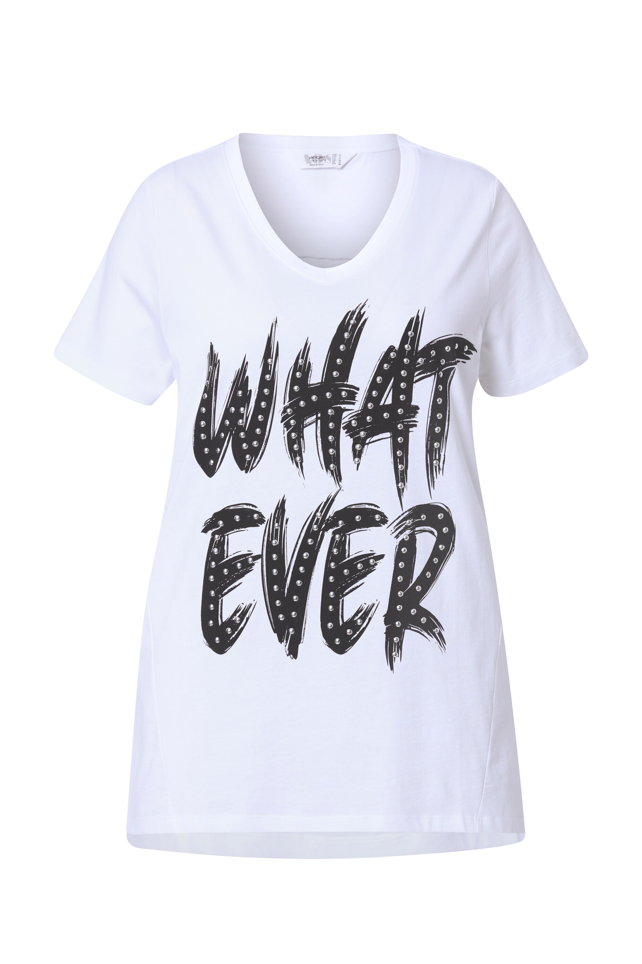 Angel of Style Oversized shirt in White: front