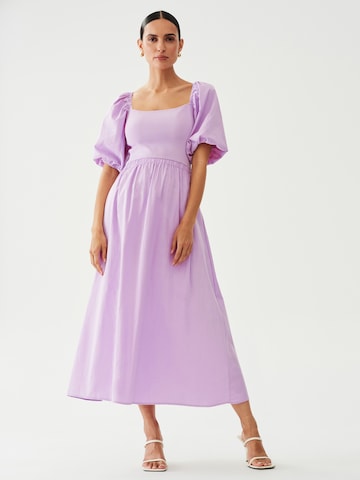 The Fated - Vestido 'CORBIN' em roxo: frente