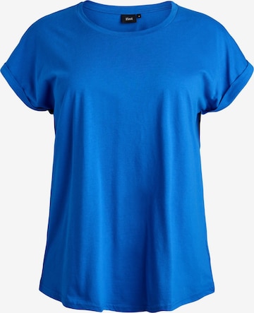 mėlyna Zizzi Marškinėliai 'Katja': priekis