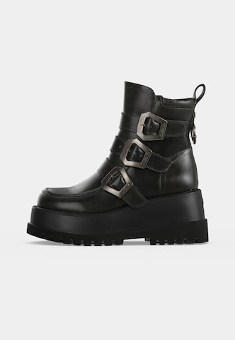 Boots BUFFALO en noir : devant