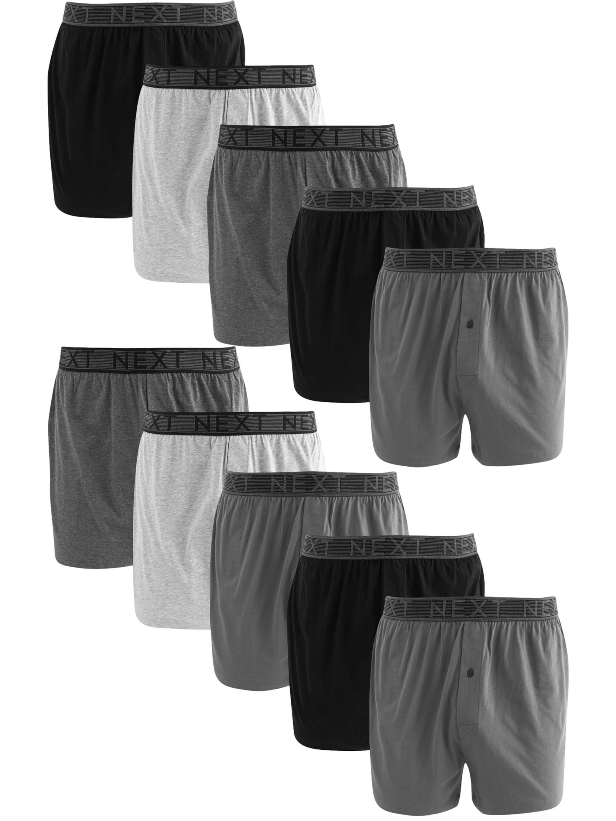 Next Boxer shorts in Grey: front