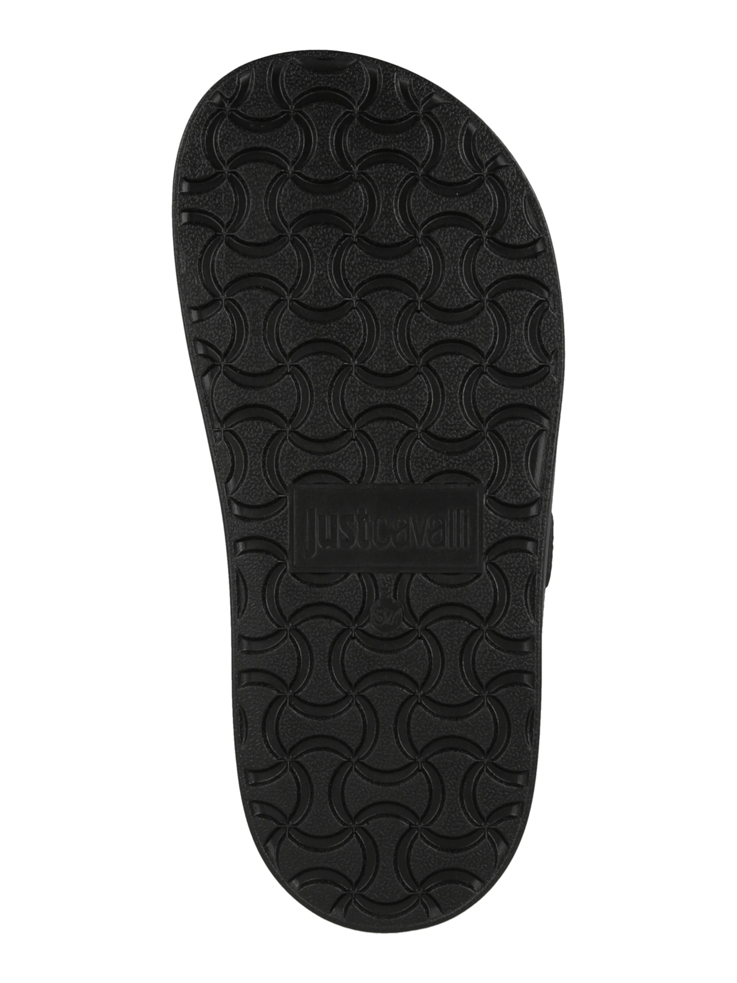 Just Cavalli Klapki 'FONDO JORDIE' w kolorze czarny