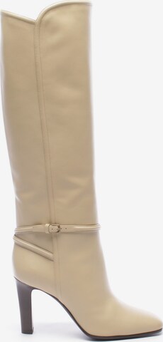 Saint Laurent Dress Boots in 37,5 in White: front